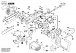 Bosch 3 600 H36 E71 AKE 35-19 S Chain Saw Spare Parts